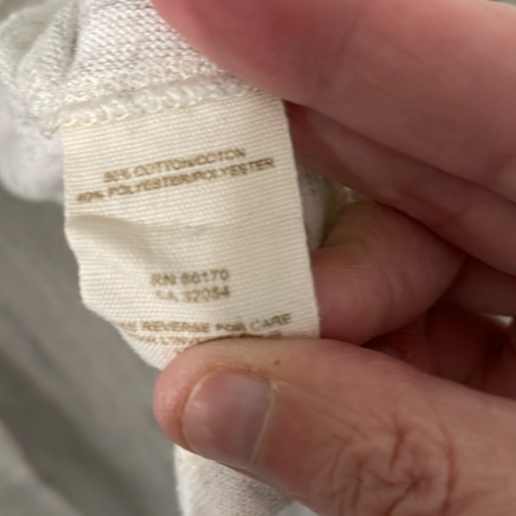 Free People Off White With Blue Decorative Cardigan Clip Closer Size Small - Picture 9 of 9